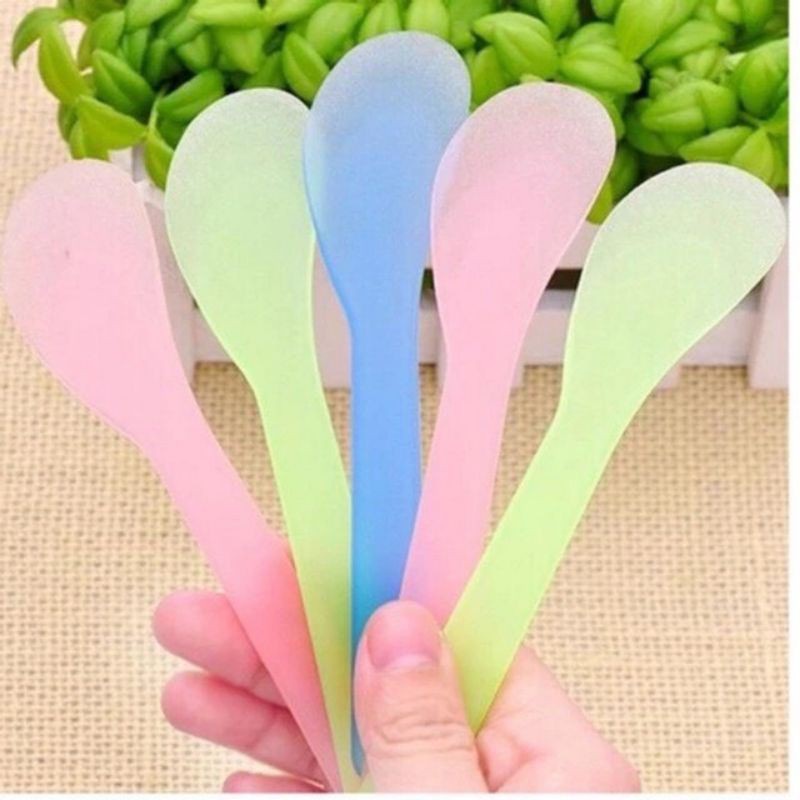Thìa nhựa đắp mặt nạ thìa trộn mặt nạ