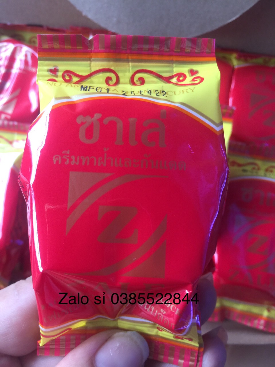 Kem ZALE Dưỡng Trắng Da 6 gram Thái Lan (ZALE VÀNG)