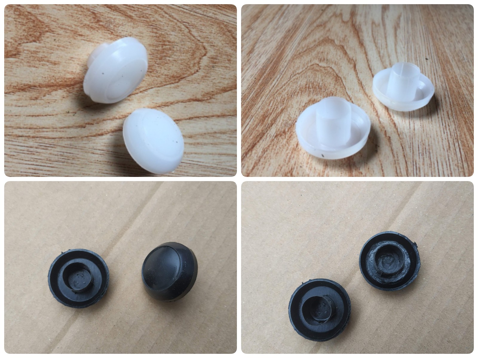 nút bịt càng trước. xe cup các đời ( màu đen hoặc trắng )