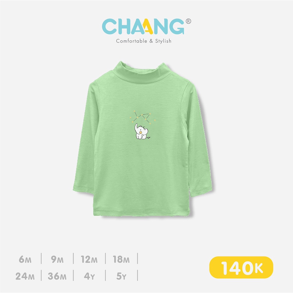[BÁN CHẠY-CHAANG] Áo Cổ 3 phân/ Áo giữ nhiệt Chaang cho BÉ (9m-5Y)