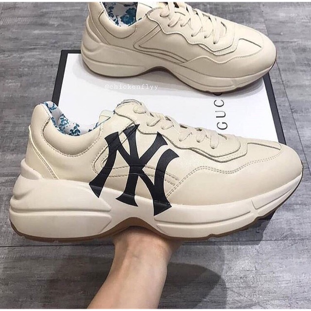 GIÀY GUCCII RHYTON NEW YORK YANKEES ( Full box)
