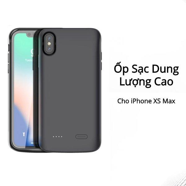 Ốp lưng kiêm sạc dự phòng iPHone XS Max 5000mAh
