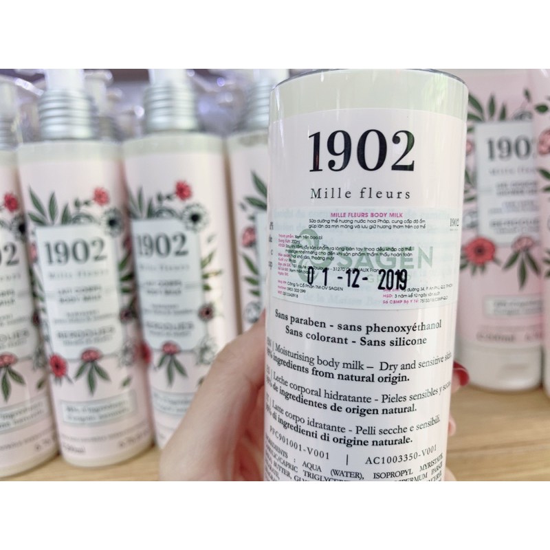 [HCM]Sữa Dưỡng Thể Berdoues 1902 Mille Fleurs 200ml
