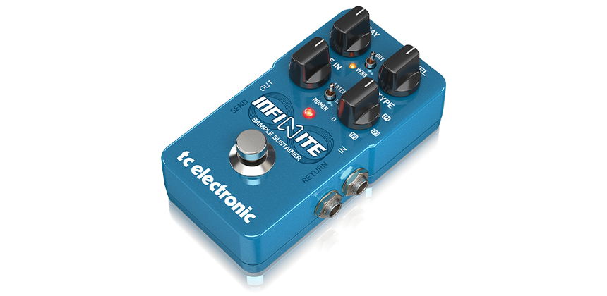 Effects and Pedals Tc Electronic INFINITE SAMPLE SUSTAINER