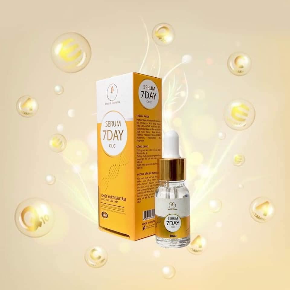 Huyết thanh truyền trắng 7Days Olic