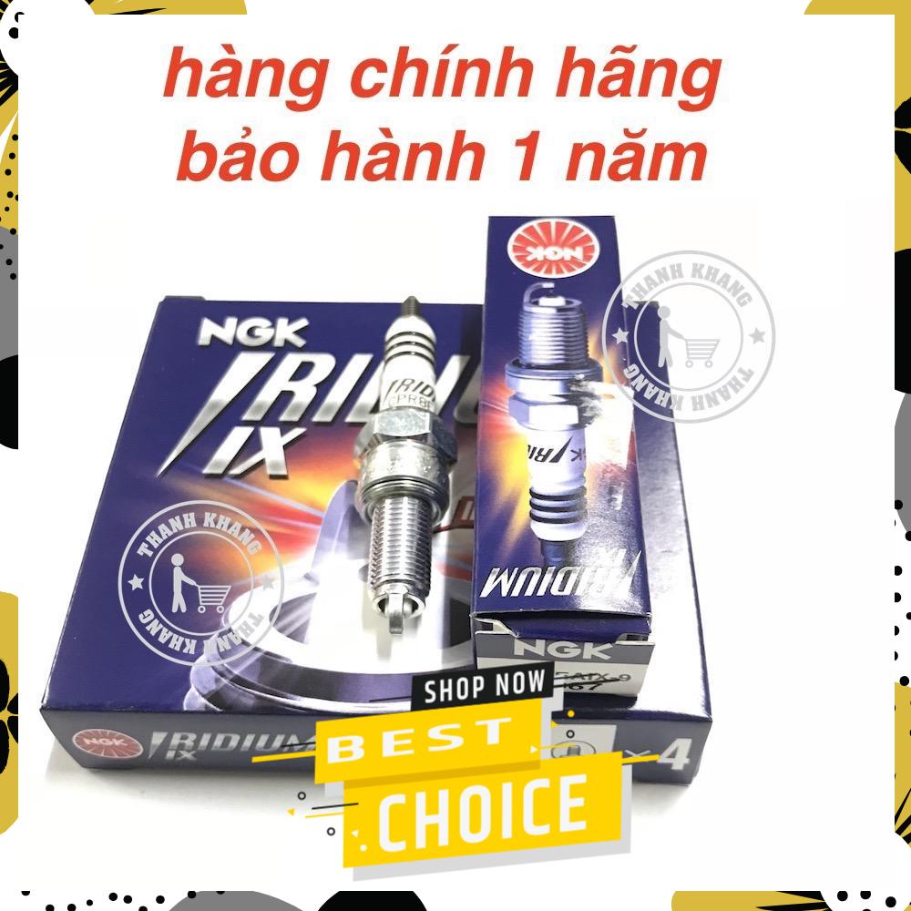 bugi NGK thương hiệu nhật đầu iridium CPR8EAIX-9(dòng cao cấp) gắn cho các dòng xe Exciter....