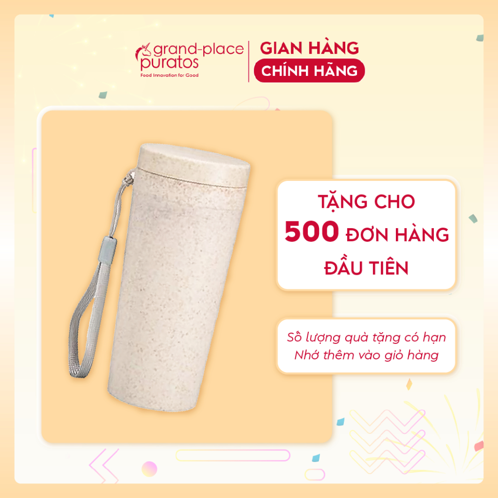 Quà tặng không bán - Ly uống lúa mạch