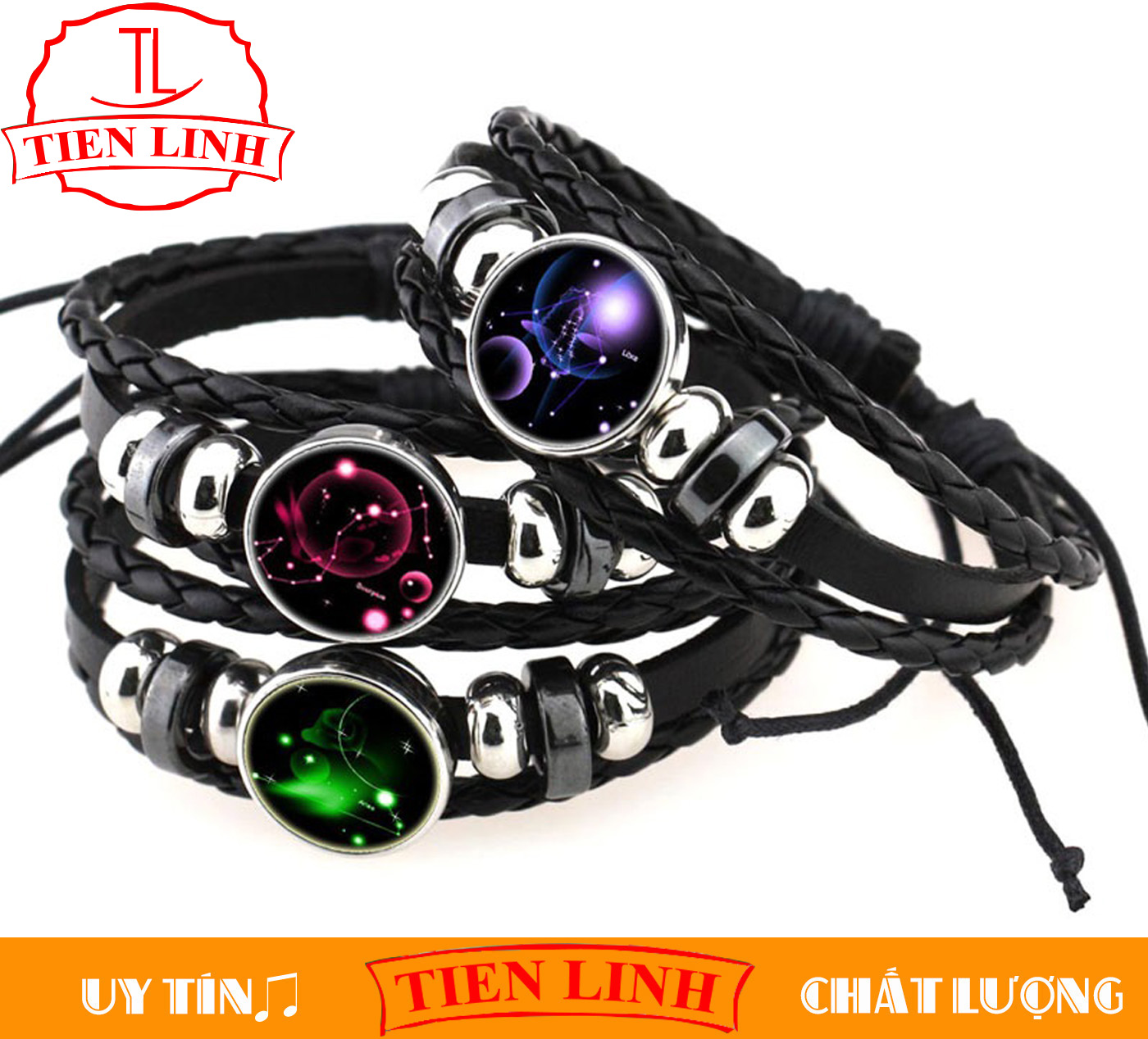 Men Women 12 constellation bracelets feng shui bracelet/bracelet