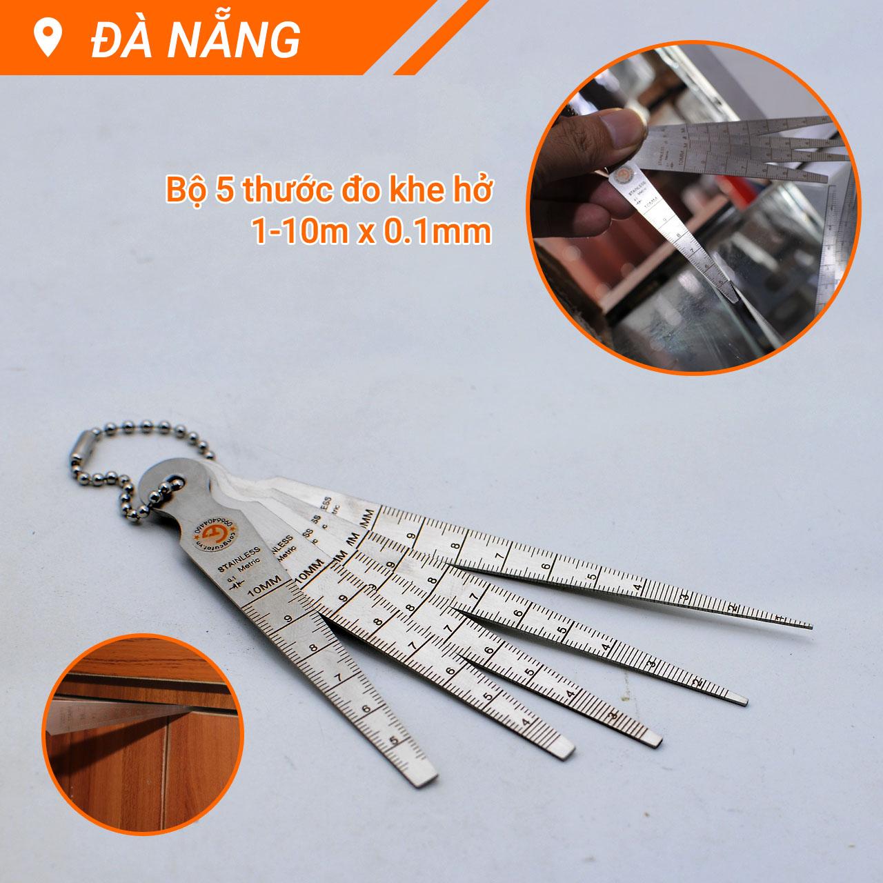 Thước đo khe hở dạng tên 1-10mm