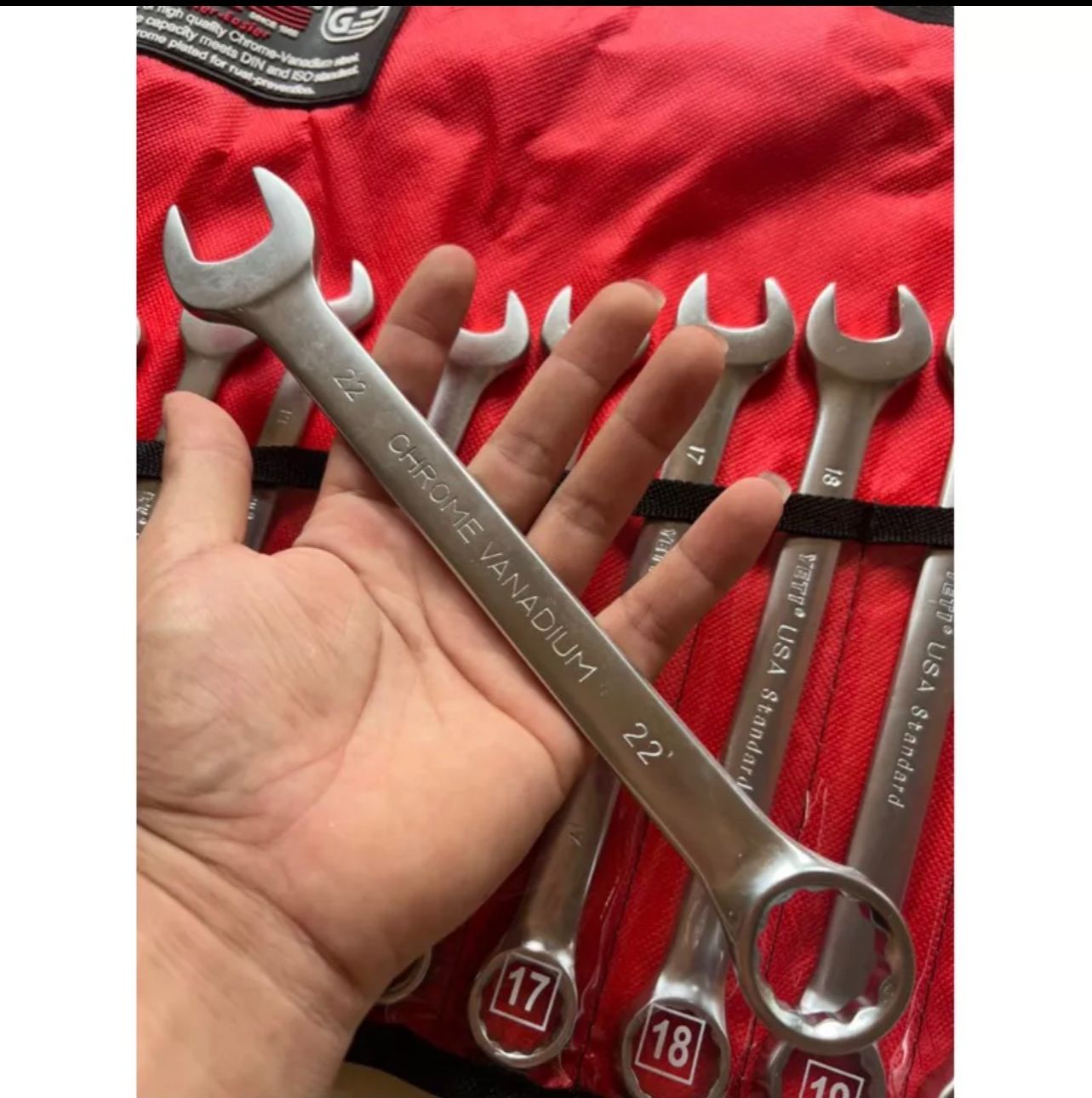 Bộ cờ lê Yeti 14 chi tiết 8-24 ( khoá vòng miệng)