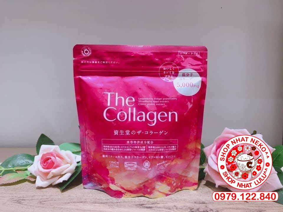 the collagen Shiseido Nhật bản dạng bột date mới