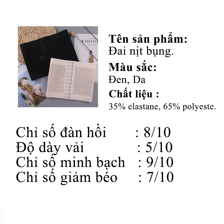 Đai nịt bụng - Gen nịt bụng sau sinh