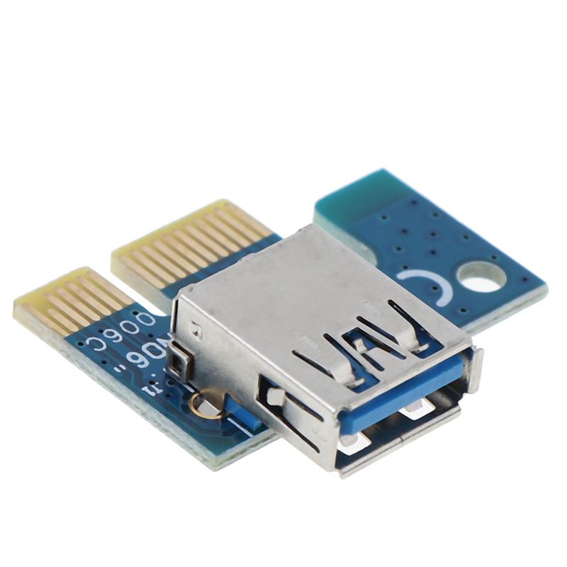 Ministar usb 3.0 pci-e 1x to 16x extension cable mining pci-e extended line card adapter