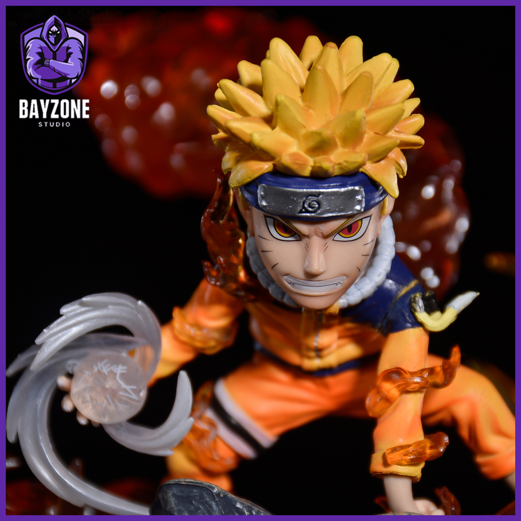 Mô hình chibi naruto trạng thái cửu vĩ siêu đẹp chất lượng