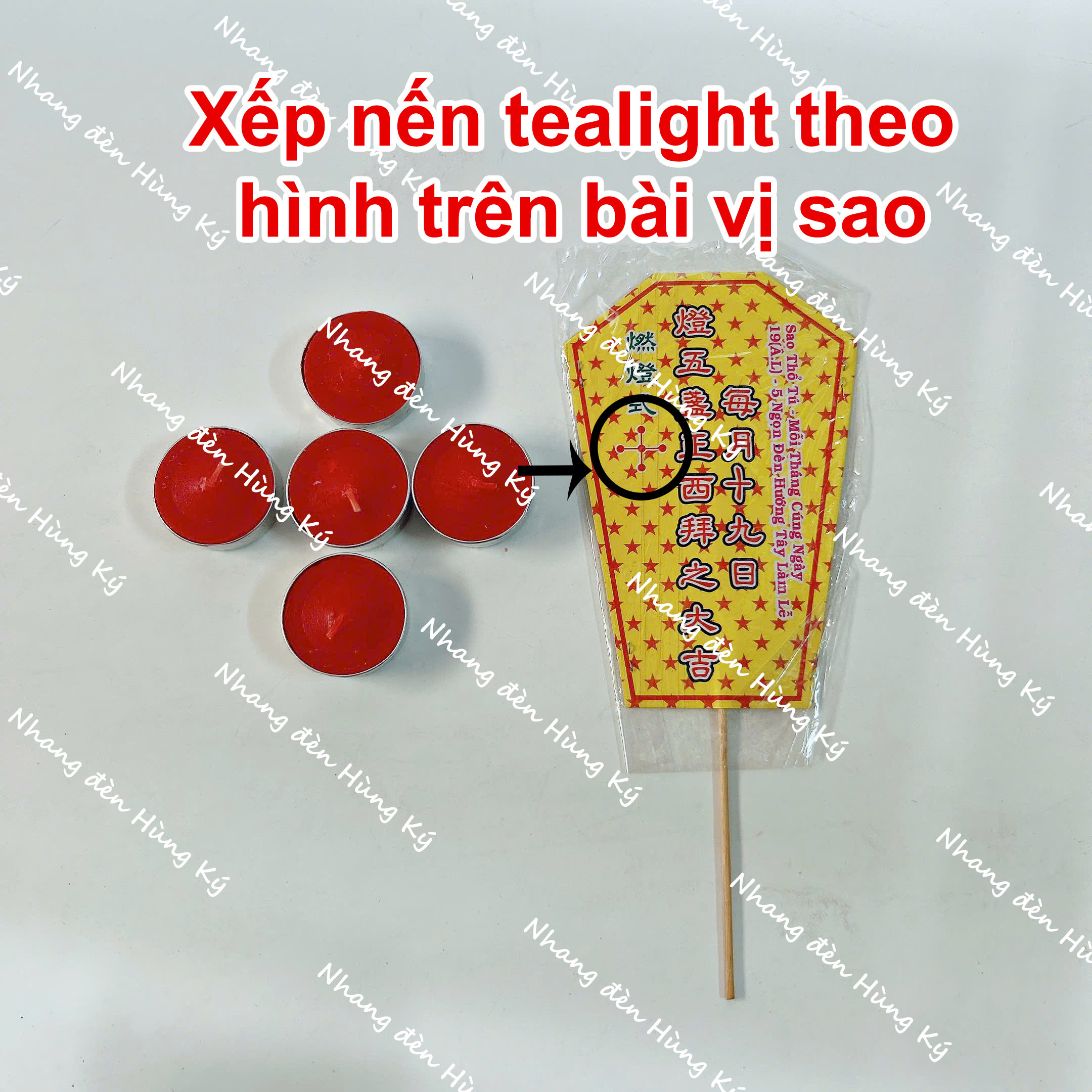 Bộ giấy cúng sao đầy đủ