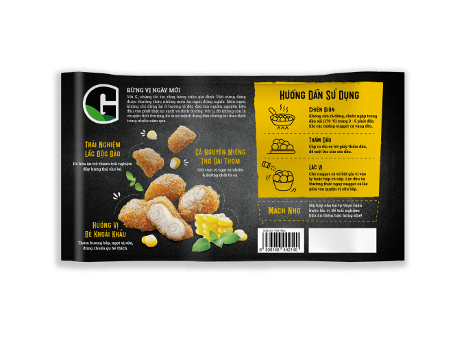 HCM - NUGGET CÁ LẮC SỮA BẮP GKITCHEN 300G