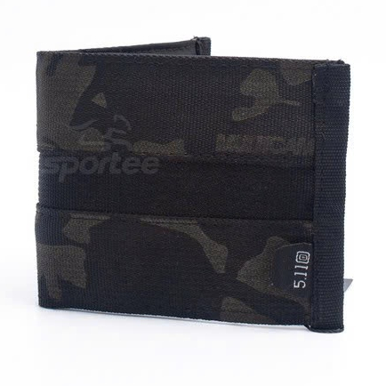 Ví Nam Cao Cấp 5.11 TACTICAL TRACKER BIFOLD MULTICAM Thời Trang Khóa YKK Bền Bỉ Chống Thấm Nước