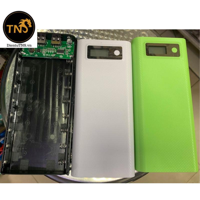 [HCM]SL. Box sạc dự phòng 8 cell LCD (Không pin)