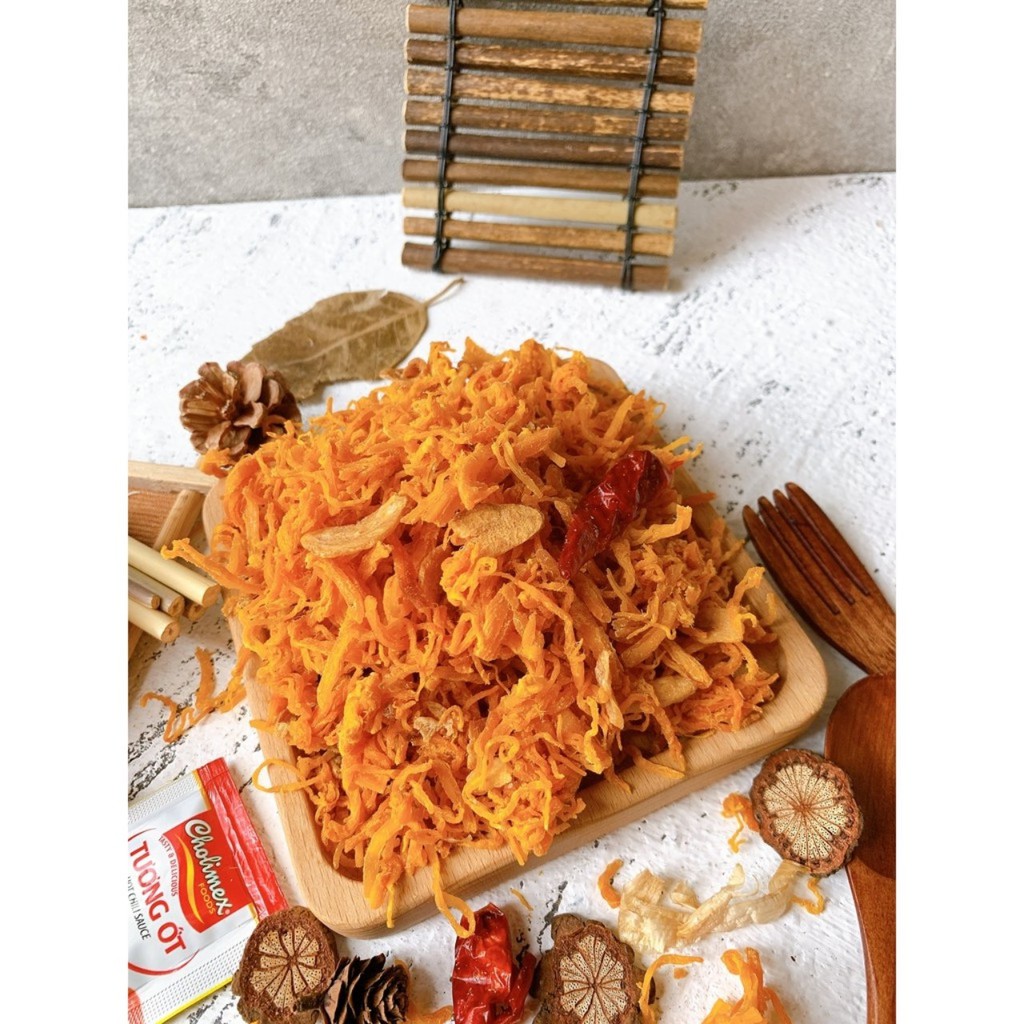 250G KHÔ GÀ BƠ TỎI