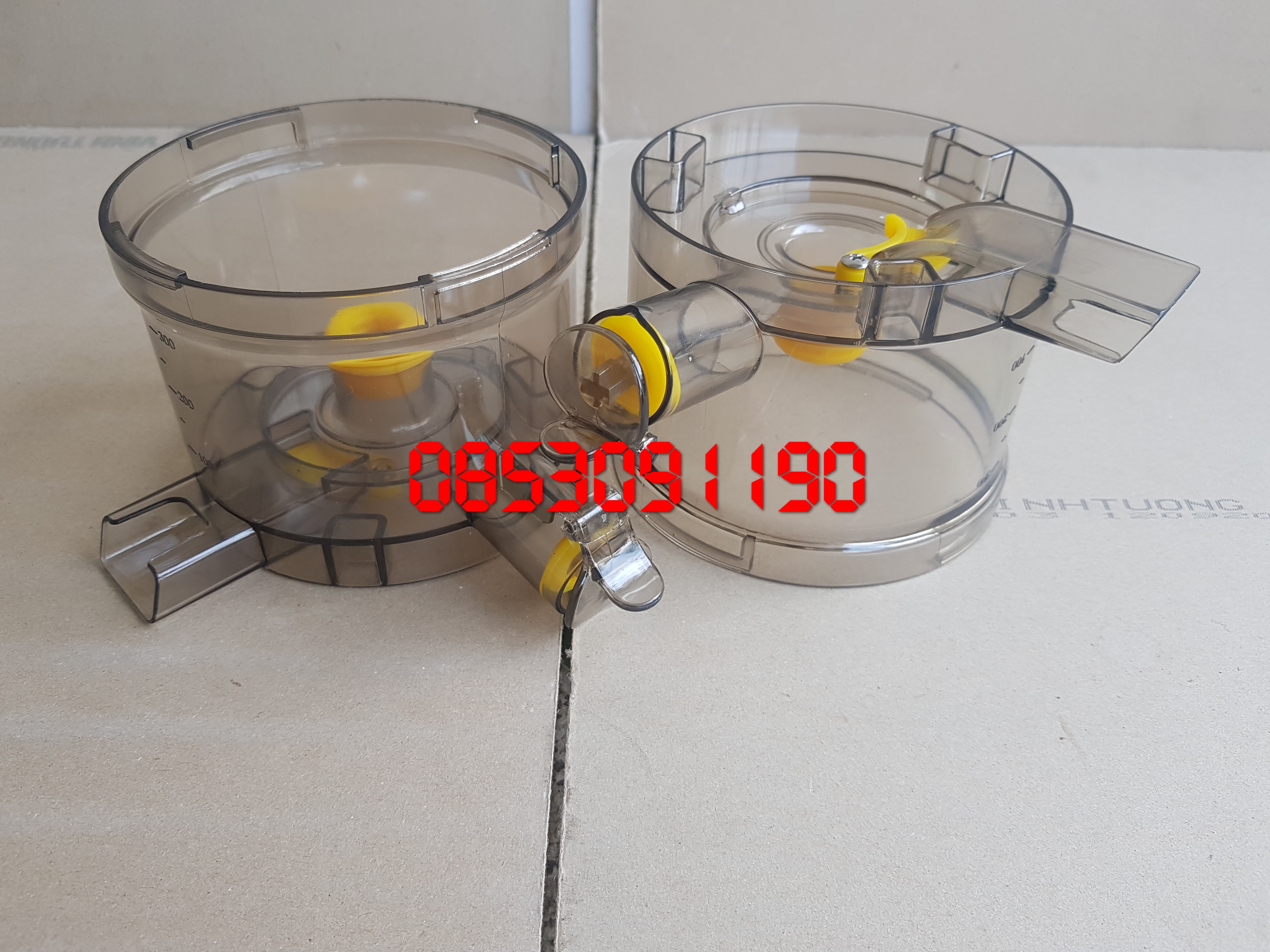 Phụ kiện cối 2 vòi máy ép chậm hongxin rh312, rh313,rh317