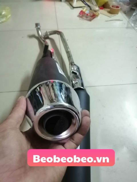 Pô hơi móc sẵn lắp xe Sirius rc