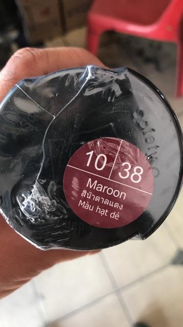 Chai sơn xịt sơn xe máy Samurai 10/38 màu hạt dẻ Maroon