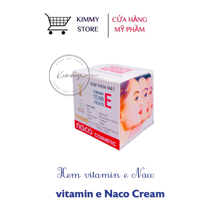 [HCM]lẻ hủ 45g kem Enaco ( kem vitamin E naco )