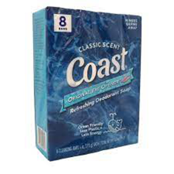 8 Cục Xà Bông Coast (113gx8) Nhập Từ Mỹ