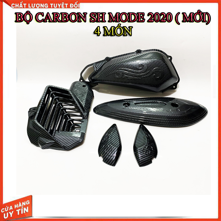 BỘ CARBON SH MODE 2020 – 4 MÓN CƠ BẢN ( Y HÌNH ĐẠI DIỆN)