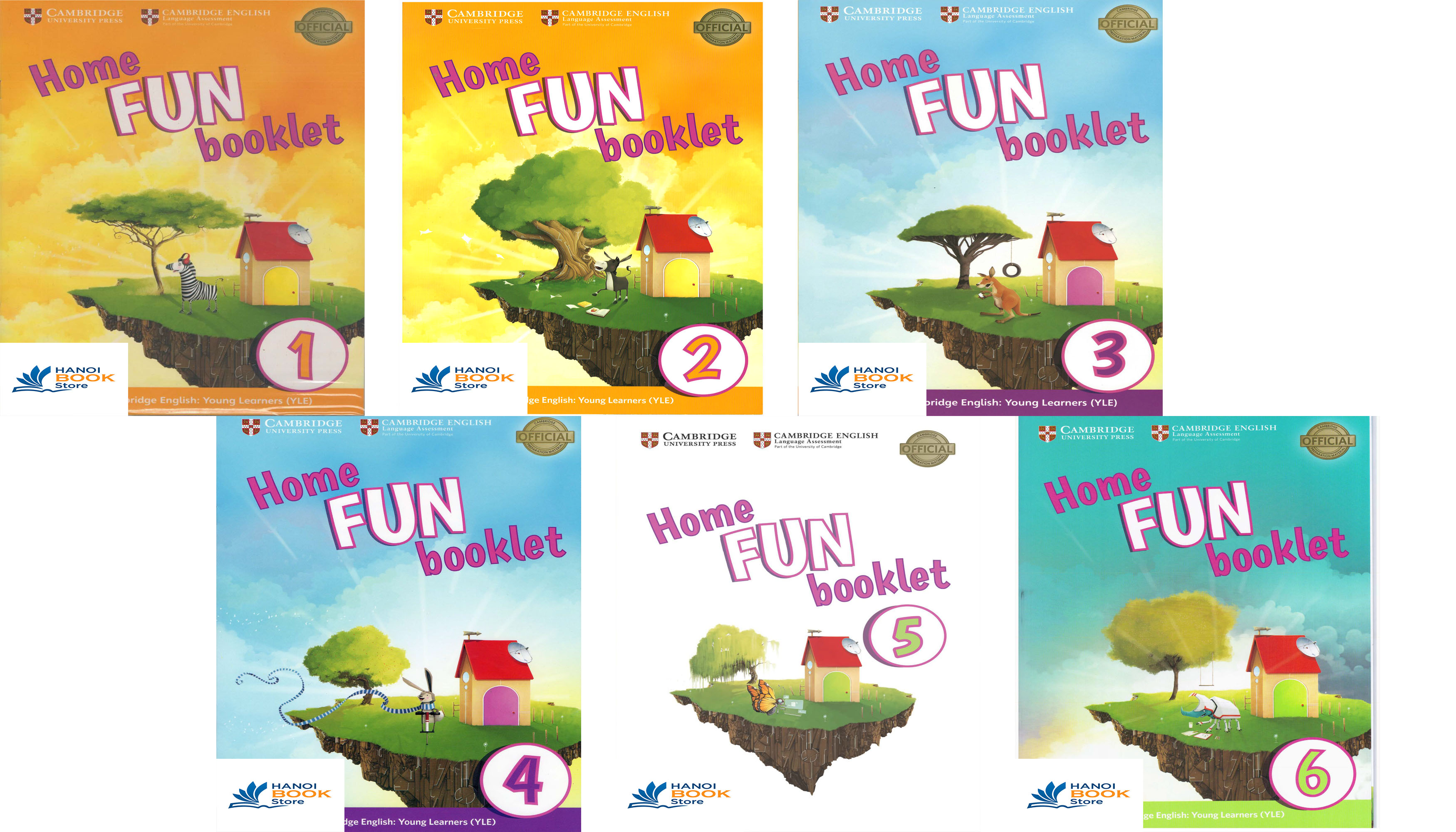 Sách Tiếng Anh HOME FUN BOOKLET (Sách màu)