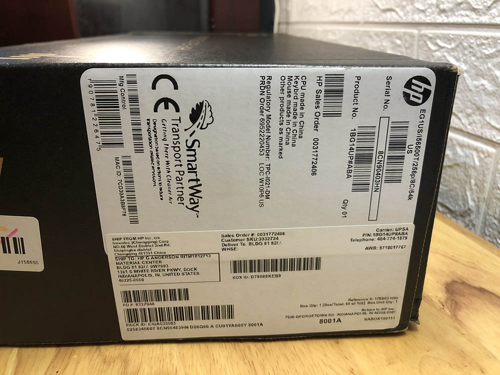 Máy tính để bàn mini HP EliteSlice