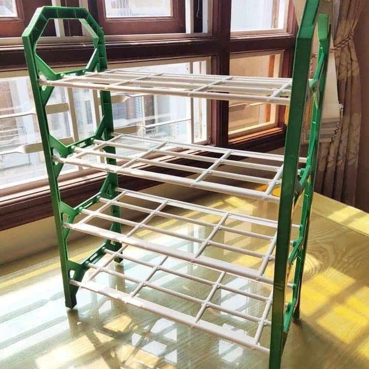 kệ giày dép 4 tầng nhựa