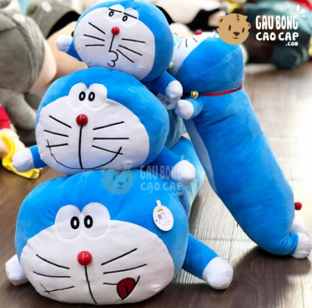 Gấu bông Chăn Mền Đôrêmon 3in1 đáng yêu, Chăn Mền Đoorremon Kèm Chăn 1m7, Chất Vải Nhung Mền Mịn