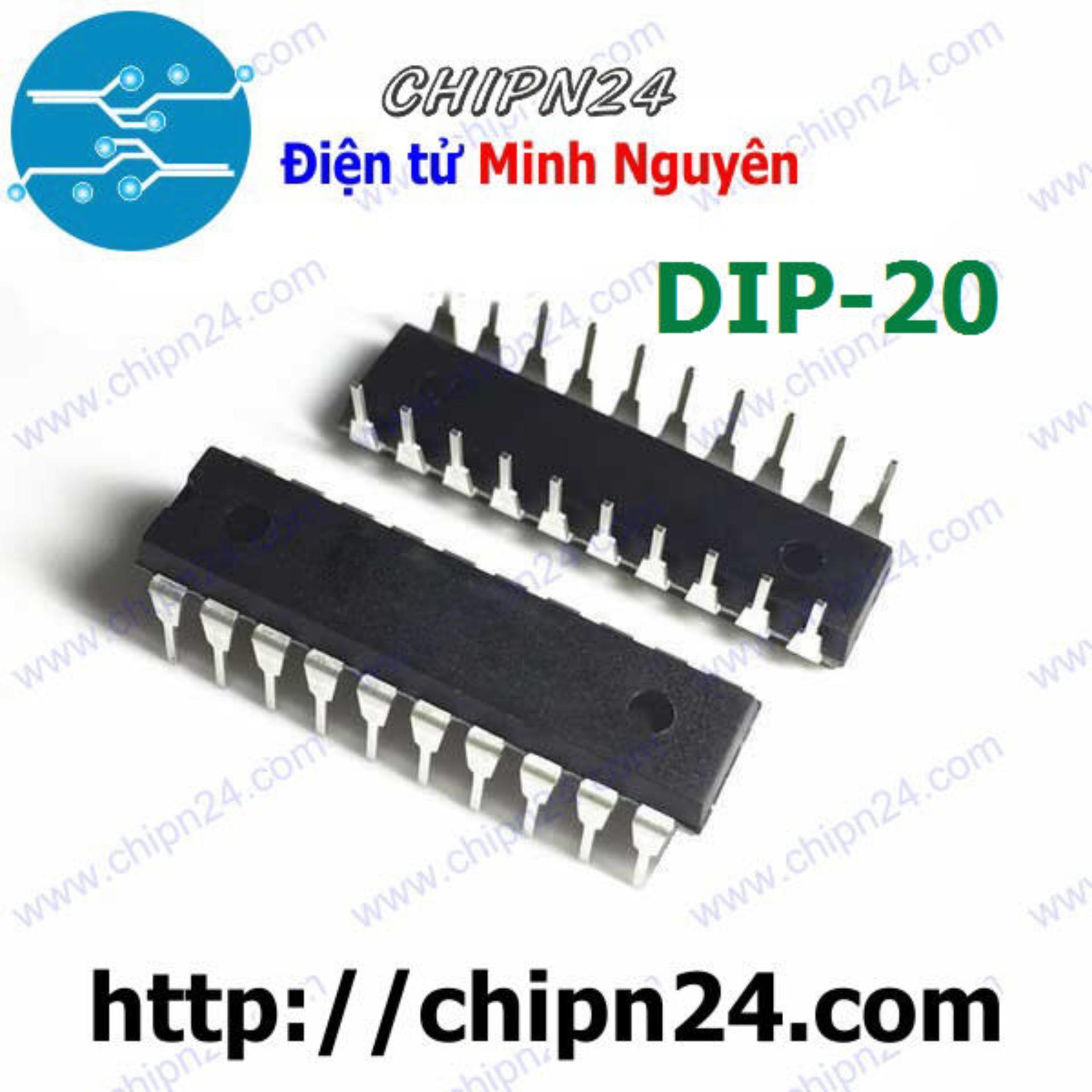 [2 con] (DT) IC 74541 74HC541 DIP-20 Hàng Tốt (SN74HC541N) (IC Đầu ra 3 trạng thái bộ đệm bát phân) - HH002673