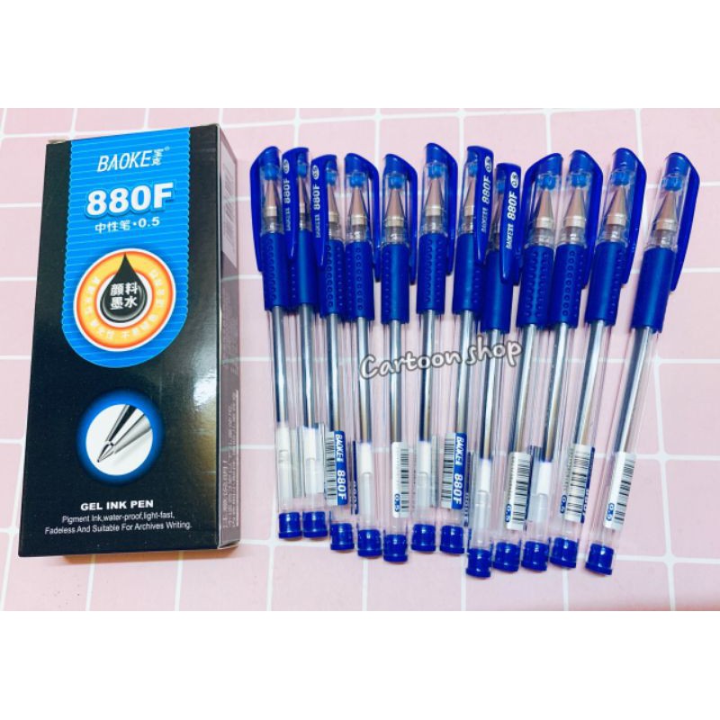 Bút mực nước Baoke 880F 0.5mm/Bút nước Mini 0.5mm