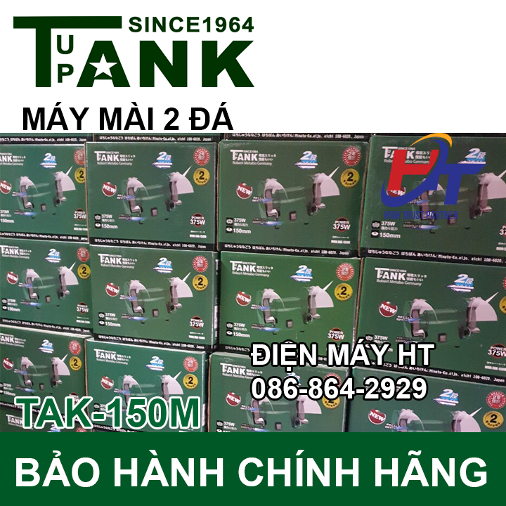 Máy mài 2 đá TANK since 1964 TAK-150M