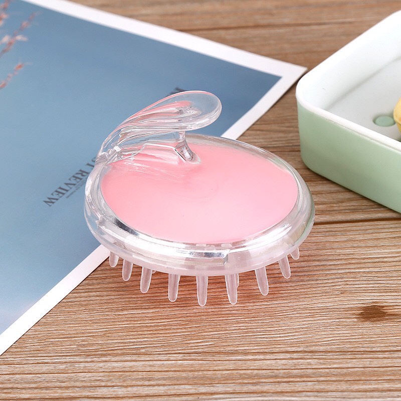 Lược gội đầu Silicon Massage da đầu đa năng
