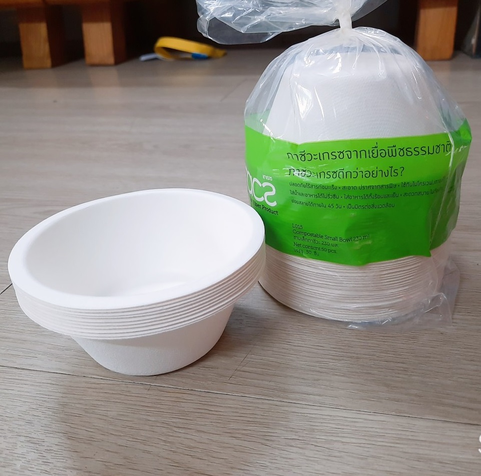 Chén Giấy Bả Mía Gracz 350ml - 10 Cái