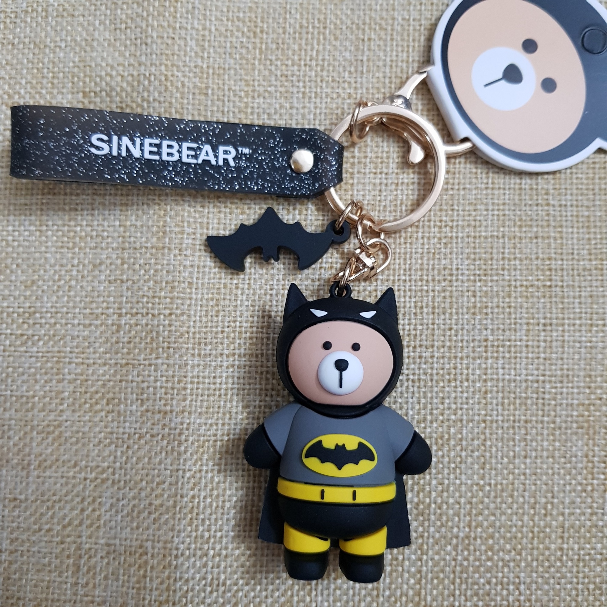 Móc Khóa Gấu Batman người dơi Sinebear cao cấp