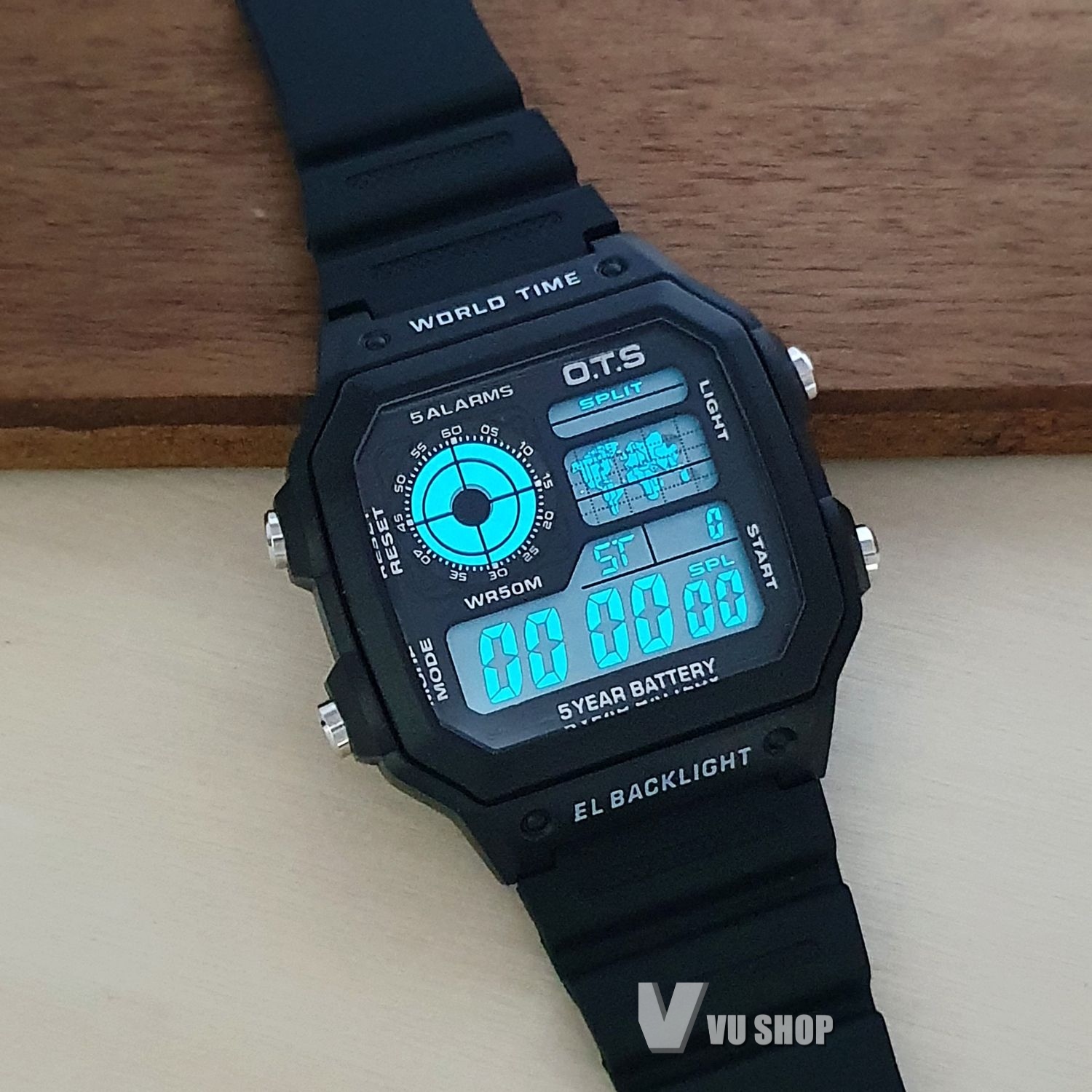 O.T.S Men's Watch 7039G - Multifunction