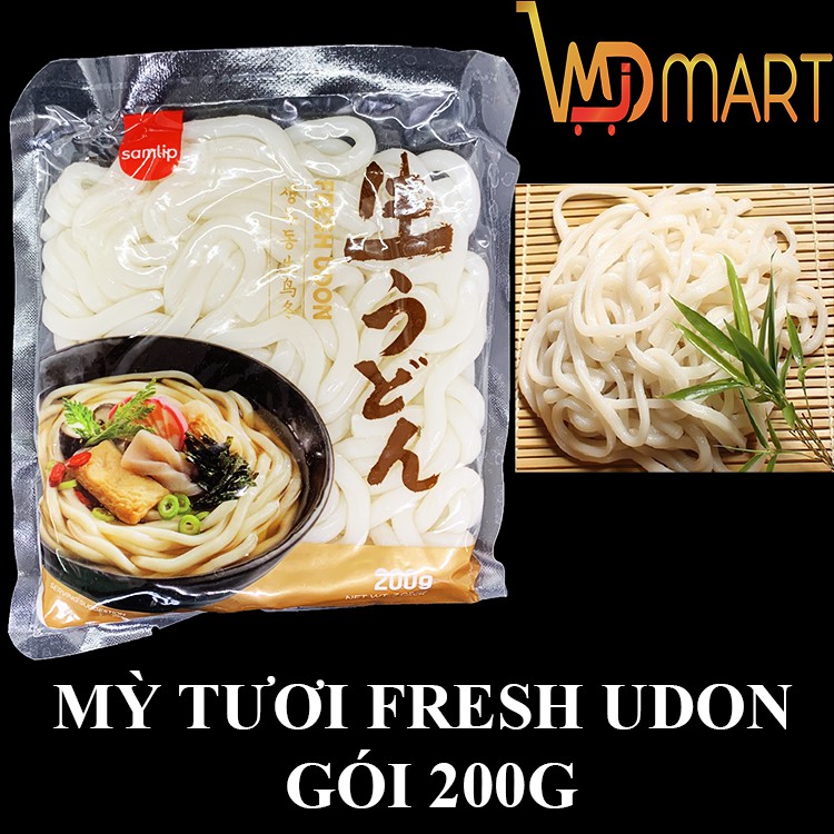 Mỳ Tươi Fresh Udon Hàn Quốc Gói 200G