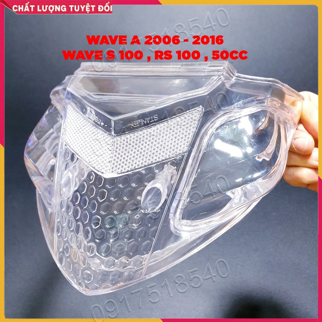 Nắp hậu trắng cho wave 2006 - 2016, wave rs , wave s100 , wave 50cc