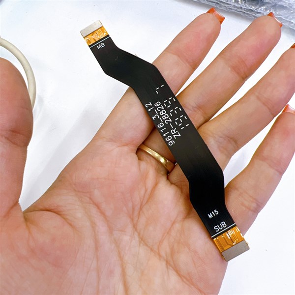 Dây nguồn liên kết main cụm sạc Samsung A10s SM-A107, cáp nối main sạc, flex cable sub main Samsung A10s SM-A107, bảo hành đổi trả
