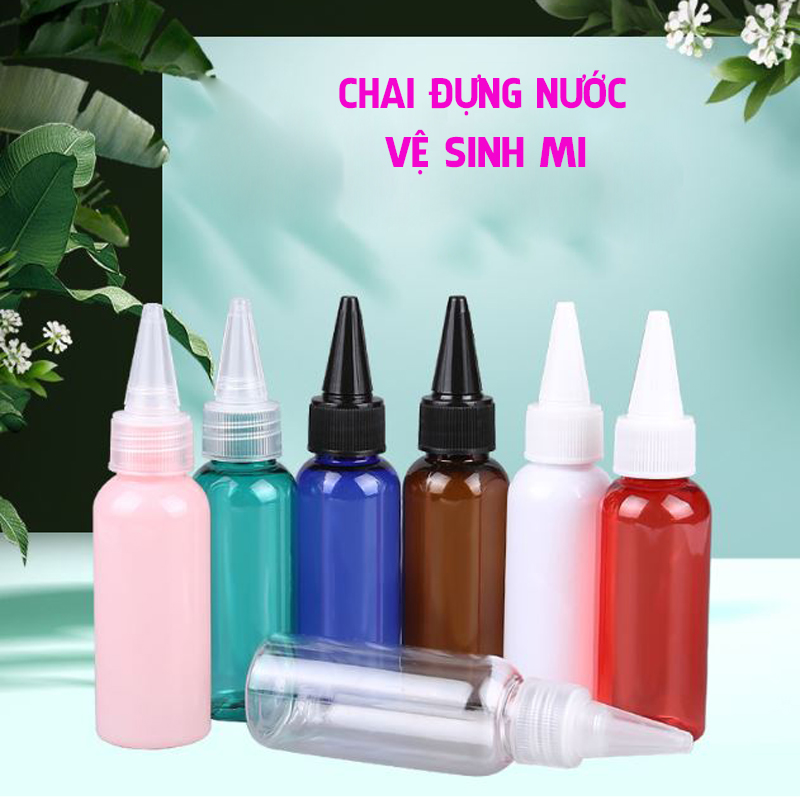 Chai xịt đựng nước vệ sinh mắt, mi