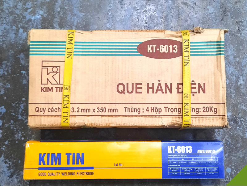 HỘP QUE HÀN KIM TÍN KT-6013 3.2MM