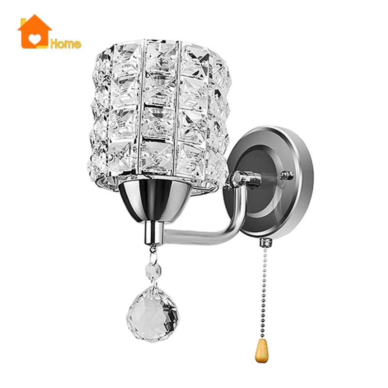 №卍✑  Đèn Led Pha Lê Gắn Tường Trang Trí Nội Thất E26 / E27
