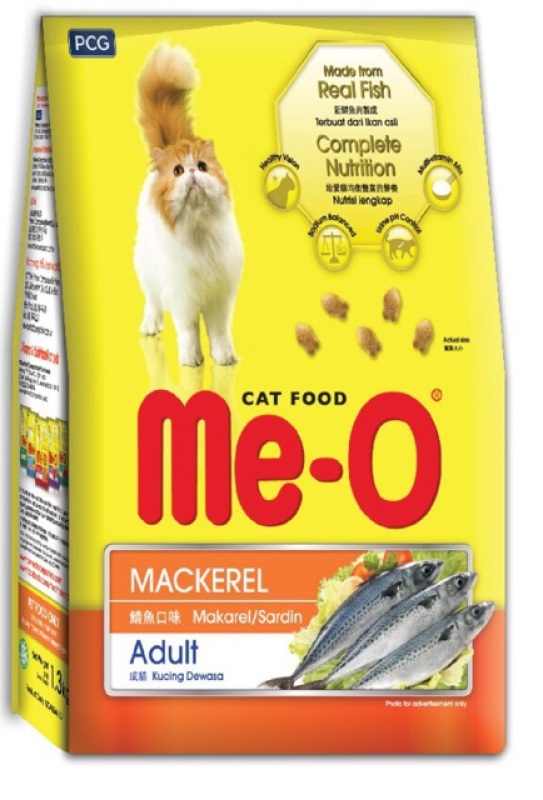 Thức Ăn Cho Mèo Trưởng Thành Trên 10 Tháng Tuổi Me-O Adult 350Gr Đủ Vị
