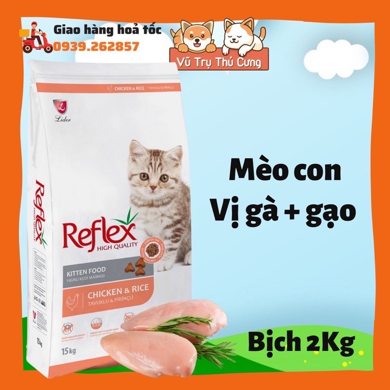 Reflex Dry Cat Food 2kg - High Nutrition from Turkey