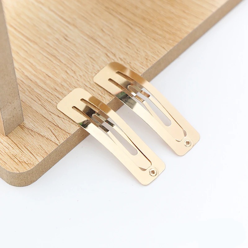 10 Cái Phôi Kẹp Tóc Vuông Làm Kẹp Tóc Handmade