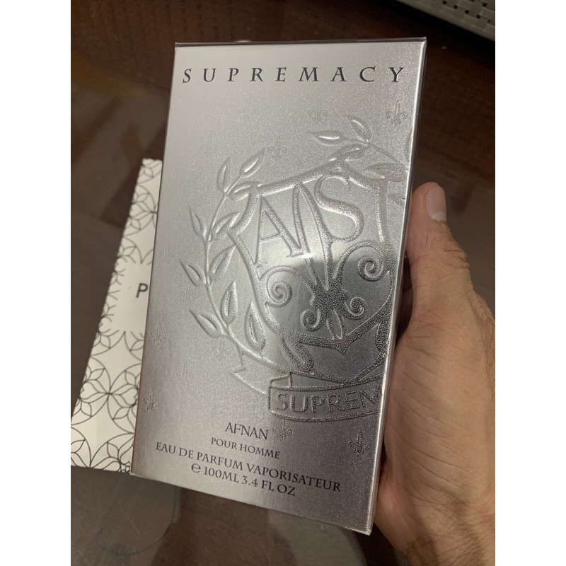 [HCM]Nước hoa nam Afnan Supremacy Silver edp 100ml full seal